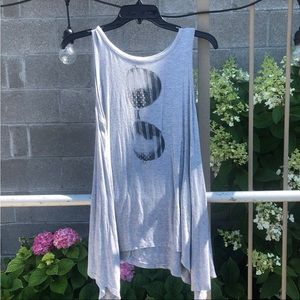 American Flag Sunglasses Tank Top